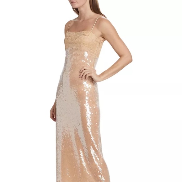 JONATHAN SIMKHAI Ginger Root Valentina Slip Dress - Picture 2 of 7